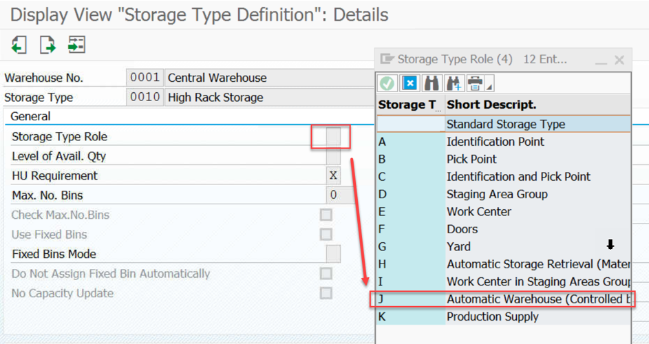 SAP EWM MFS putaway strategy 7